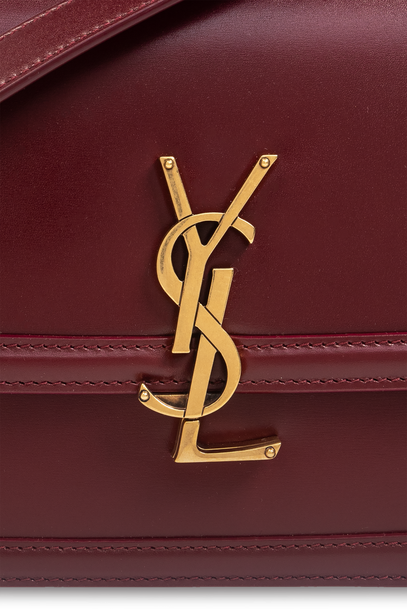 Burgundy Shoulder Bag Saint Laurent - woman saint laurent